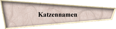 Katzennamen