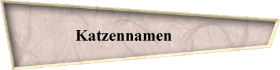 Katzennamen        